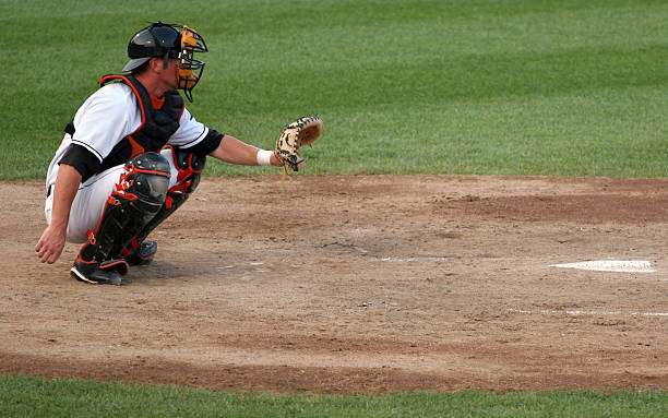 a baseball glove player