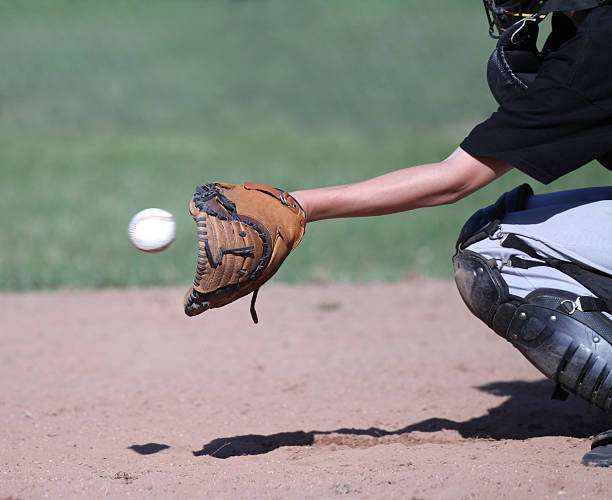 a baseball glove player