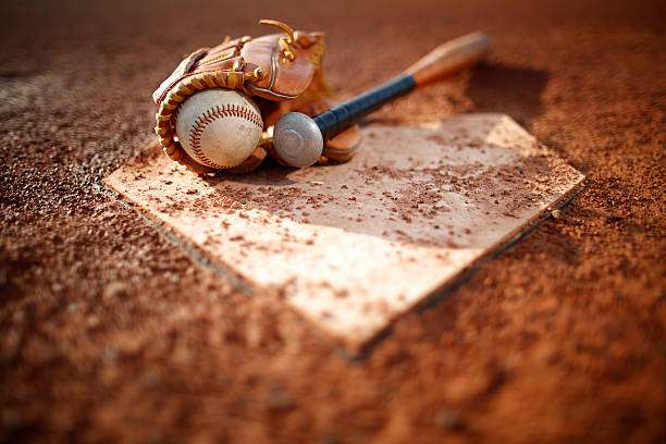 showing baseball glove